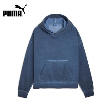 【PUMA】 流行系列Washed懷舊長厚連帽T恤(N)_男女_63527280__歐規｜官方直營