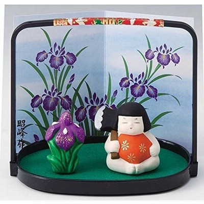 五月人形 コンパクト 陶器 小さい おとぎ話 金太郎/ミニ金太郎/こどもの日 端午の節句 初夏 お祝い 贈り物 プレゼント