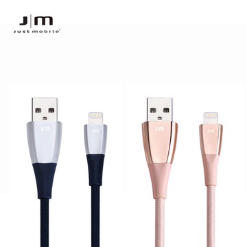 Just Mobile ZinCable 鋅合金1.5 米編織傳輸線