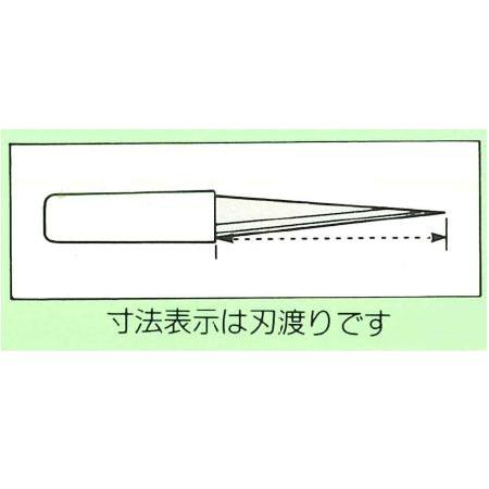 雲流 横手小刀 梅ツバ付90mm 積層材 青紙2号 池内刃物