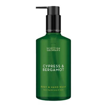 英國 Scottish Fine Soaps 柏樹佛手柑 沐浴露（香氛保濕控油沐浴乳 男性男生香水沐浴膠 敏感肌沐浴精