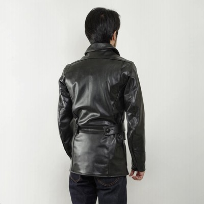 バンソン VANSON J 3/4 カーコート ブラック アメリカ製 米国製 レザー  