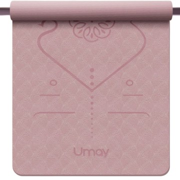 瑜珈用品 家用瑜伽墊 瑜伽墊子 防滑瑜伽墊 健身墊 定位線墊子 訓練墊子 地墊 女生運動墊子 減震靜音墊子100cm