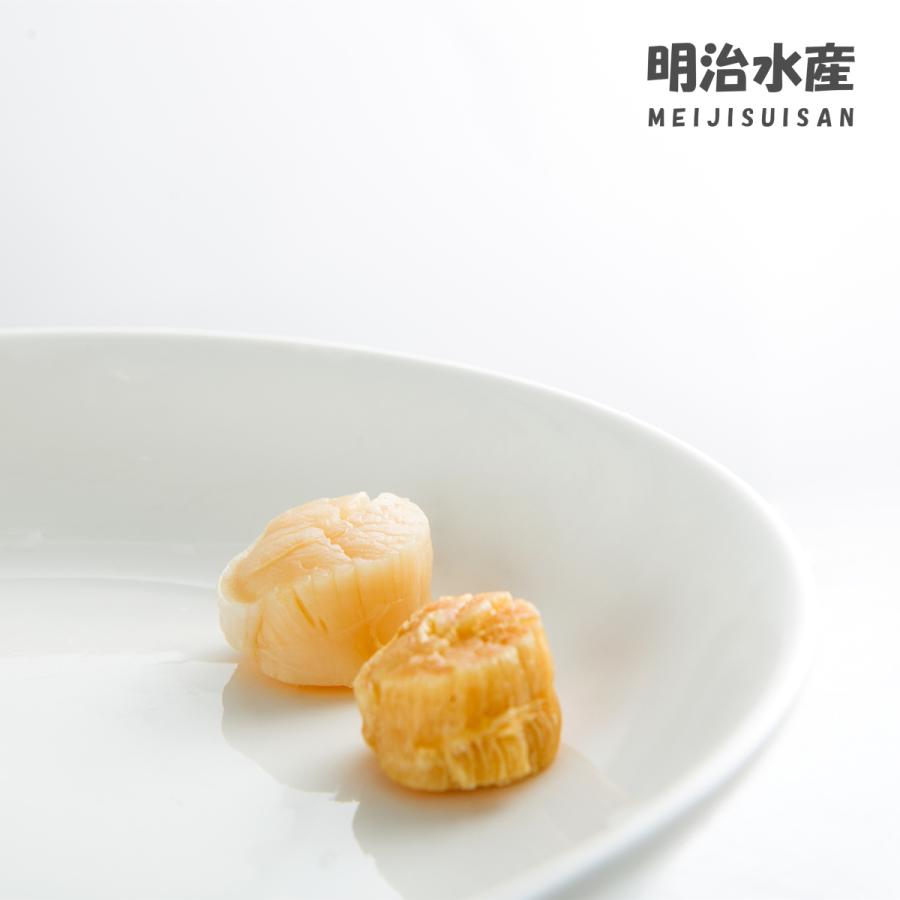 北海道産 乾燥ホタテ 貝柱 天然 厳選一等品 (色揃い) 500g 明治水産 S (約90個)