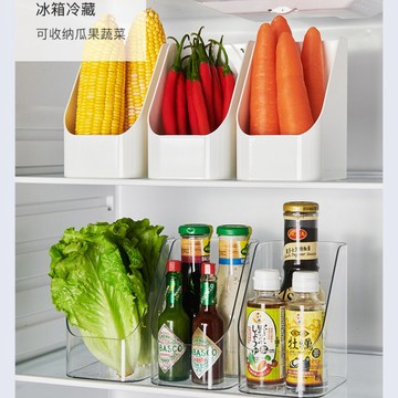 台灣現貨🔥桌面收納盒 塑料收納盒 冰箱蔬菜儲物盒 浴室整理盒 面膜整理盒 多功能收納盒 化妝品收納盒 隱藏式儲物盒