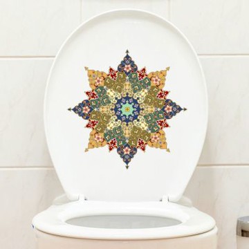 【MR.ZAKKA】創意萬用裝飾貼紙-民族風風格 經典復古圖騰 E款 居家布置 DIY可移式壁貼 無痕壁貼 牆貼