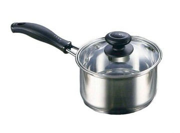 【領券滿額折100】 日本【Reciente】不鏽鋼3層底單柄鍋(16 cm)