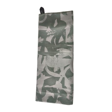 PackTowl Personal 吸水快乾海灘巾  塗鴉 灰色 + 綠色  1條