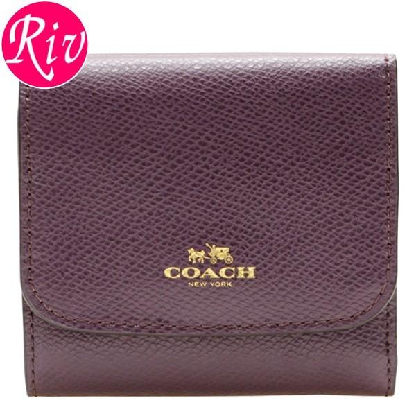 ストアポイント5％還元】コーチ COACH 財布 Wホック パープル レザー ...