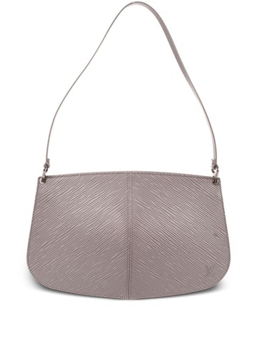 Louis Vuitton - 2002 pre-owned Demi-lune handbag - women - Leather - One Size - Purple