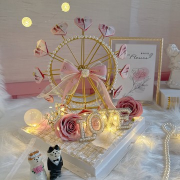 鈔票摩天輪 愛情幸福通通轉進來 (真鈔另外轉帳) 情人節告白