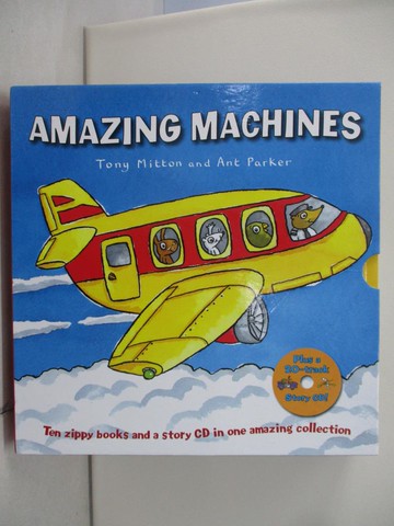 【書寶二手書T1／少年童書_TRN】Amazing Machines x 10 Book Slipcase_Tony Mitton,Ant Parker