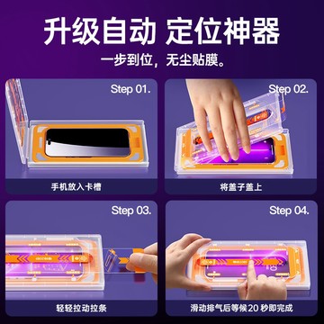 無塵倉 玻璃貼 保護貼 秒貼膜 適用 蘋果 iPhone 14 13 12 11 pro max XS 防窺 貼膜神器
