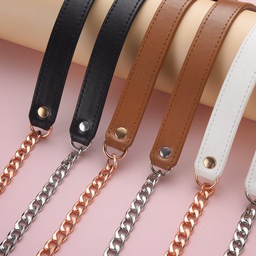 女包包鏈條單買鏈條配件包帶斜跨肩帶包鏈金屬包帶槍黑色金色鏈子