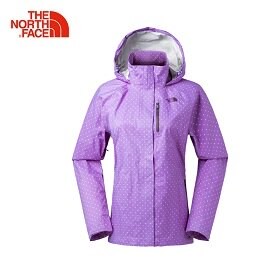 [ THE NORTH FACE ] 女 DV防水輕量印花外套 紫 / 7折 / 公司貨 NF0A2VEKQYY