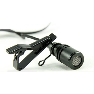 【易控王】3.5mm領夾式麥克風 擴音器專用麥克風 抗拉扯尼龍編織線身 (50-308)