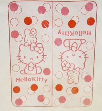 【震撼精品百貨】Hello Kitty 凱蒂貓~大草蓆~紅側坐【共1款】