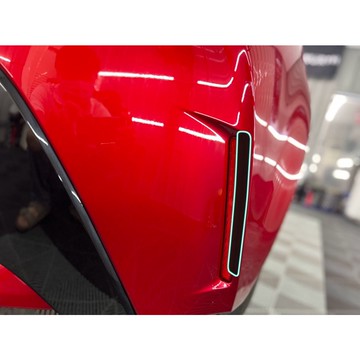 小馬汽車工坊_TOYOTA_ COROLLA_SPORT_AURIS_後反光片貼_DIY貼膜