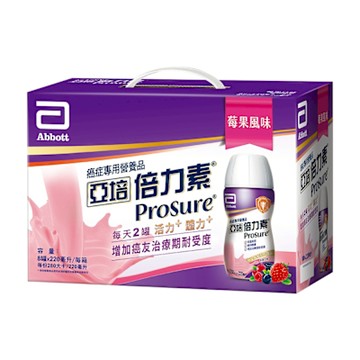 亞培 倍力素癌症專用即飲禮盒-莓果口味(220ml x8入)
