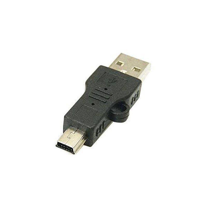 まとめ）変換名人 USB A type→mini 5pin USBA-M5AN〔×20セット〕 通販