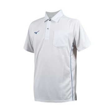 MIZUNO 男吸汗速乾短袖POLO衫(免運 台灣製 吸濕排汗 上衣 休閒 慢跑「32TAD01401」≡排汗專家≡