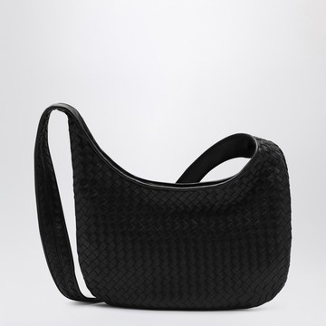 Veneto Bag in black Intrecciato
