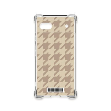 Pixel 7 / 7 Pro / 7a 殼 TRON GOOGLE Pixel 7A 粉色千鳥紋  載具 四角防摔殼 手機殼