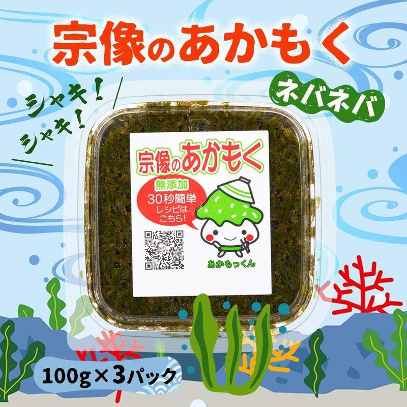 マサエイ水産加工 宗像のあかもく 100g×3P