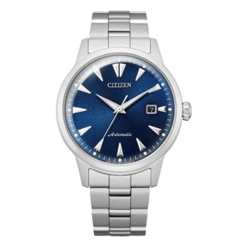 CITIZEN 星辰 復刻經典黑潮限定機械錶-40.7mm/藍(NK0008-85L)