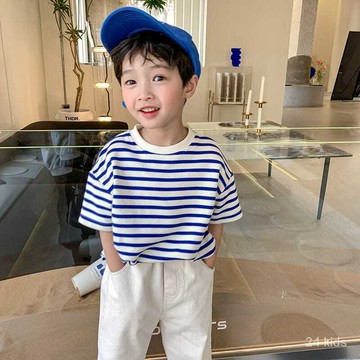【台灣出貨】【1.4萬人好評】男童夏季短袖T恤2026夏裝新款兒童時尚童裝上衣男孩百搭休閒體恤