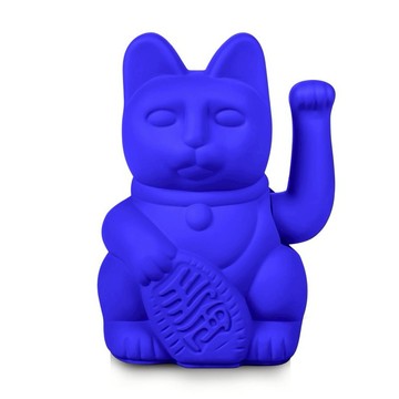 【預購】【DONKEY PRODUCTS】幸運繽紛招財貓 - 招財貓_皇家藍 15 cm (經典款)