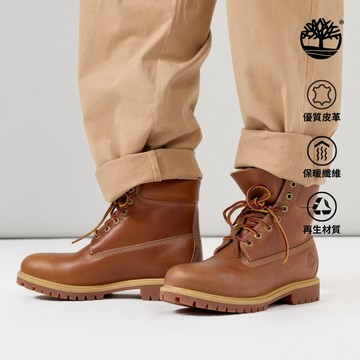 Timberland 男款棕色特別款休閒6吋靴|A2MWXAMX