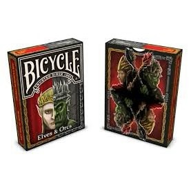 【USPCC撲克】BICYCLE The Elves and Orcs 精靈與野獸撲克-S1032272715