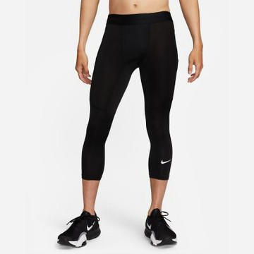 NIKE 長褲 男款 運動褲 緊身褲 速乾訓練七分 AS M NP DF 3QT TIGHT PRO 黑 FB7951-010