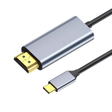 台灣霓虹 4Kx2K Type-C公轉HDMI公1.8米轉接線 4K Type-C轉HDMI