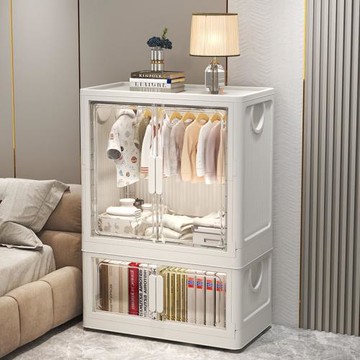 免安裝寶寶衣柜加厚嬰兒收納柜家用零食整理箱衣服儲物兒童小衣櫥