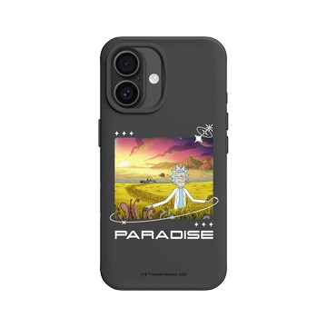 iPhone 16 SolidX 黑 - 瑞克和莫蒂 Rick and Morty - 天堂裡的瑞克