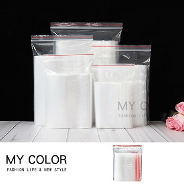 My Color PE夾鏈袋-28x38 100入透明封口袋【Y038-1】