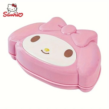 asdfkitty*美樂蒂 有蓋肥皂盒-也可當.飾品盒.置物盒.菜瓜布架-日本正版商品