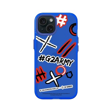 iPhone 15 Clear 激光藍 - G2 Esports - G2 - 貼紙