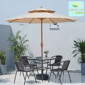 【庭院露營優選】戶外桌椅套裝 藤椅五件套 陽臺桌椅 庭院傢俱 帶傘設計 防水防腐 加厚藤編 可摺疊易收納 聚會燒烤休閒