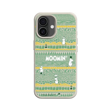 iPhone 16 SolidX 貝殼灰 - Moomin - Moomin 仲夏野林