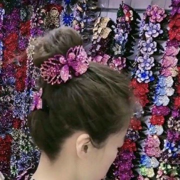 韓國水鉆發夾女夾子頭飾鴨嘴夾大號抓夾韓式優雅盤發媽媽發卡頭花