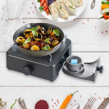 廚易達CD 鋁合金抽屜式酒精爐 加厚家用戶外酒店餐廳干鍋小火鍋爐