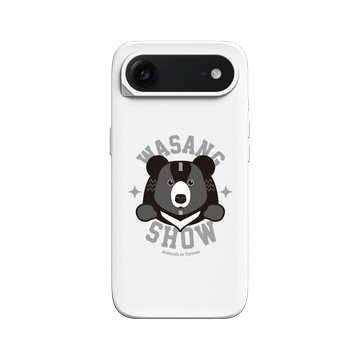 iPhone Air SolidX 白 - 花生騷 WasangShow - 黑熊