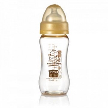 KUKUPPSU寬口葫蘆奶瓶-280ml