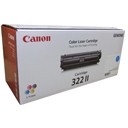 送料無料  CANON 海外純正品トナーカートリッジ322II （大容量タイプ）  シアン 