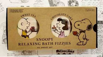 【震撼精品百貨】史奴比_Peanuts Snoopy~史奴比日本泡澡錠禮盒(2入)#06068