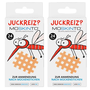 MOSKINTO 魔法格 醫療用貼布 未滅菌 膚色  24片  2盒