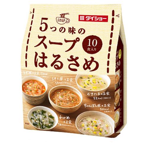 ダイショー　5つの味のスープはるさめ 10食入